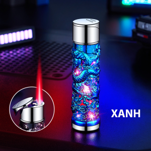 ( HCM SIÊU TỐC ) Đồ chơi hình rồng tròn nhiều màu có đèn led nhấp nháy size 86mm full box