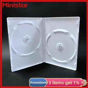 Ministar DIY Accessories CD Game Case Cover Protective Box For PS2 PS3 Game Disk Holder CD DVD Discs Storage Box