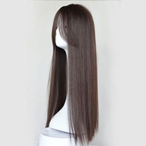 [Additional purchase discount]Full head wig sets middle parting fashion long hair ladies wig 八字刘海蓬松自然逼真假发