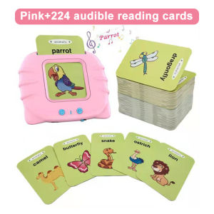 Talking Flash Cards English Learning Toy Toddle Montessori Educational Toy Children Birthday Gift | 2-6+ Years