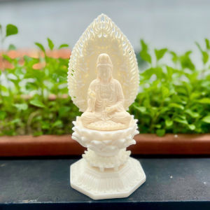 Tượng chưng xe hơi Phật Thích Ca Quan Âm Phật Phổ Hiền và Văn Thù Bồ Tát - T0381