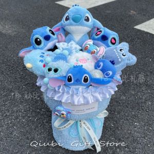 Kawaii Anime Plush Flower Bouquet Doll Cute Birthday Gift Box Girl Valentine Day Creative Surprise Girl