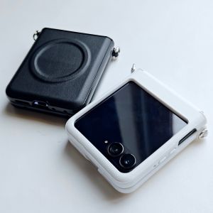 For Motorola Razr 60 Ultra Case Luxury PU Leather wireless charging Protect Back Cover Case For Razr 60 50 Ultra Shell