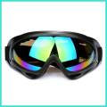 GOGGLE SAFETY MASK ANTI UV kacamata gogle 4 warna lensa. 