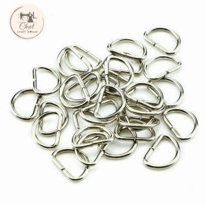 combo 10 Khoen bán nguyệt chữ D 3cm - Móc quai đeo túi xách