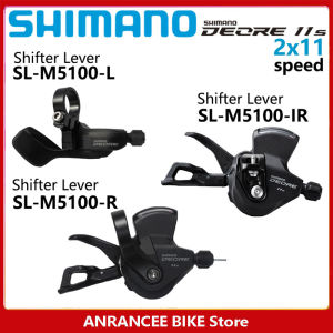 Shimano Deore M5100 Shifter Lever 2x11 Speed 2s Left Shifter MTB 11 Speed Right Shift Lever w/Inner Cable Original Bike Parts