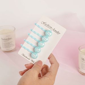 ALENADAY - Jepit Rambut lucu Set 5 Pcs Jepitan Fashion Korea Anak Perempuan Wanita Dewasa KCR45