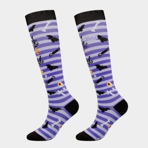 Compression Stockings Fun Calf Socks Pressure Breathable Comfort Winter Stretch Comfort Practicality