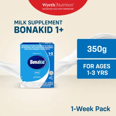 BONAKID 1+ Stage Three Milk Supplement Powder for Children 1 to 3 Years Old 350g