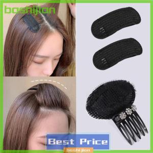 bashijian Rhinestone Invisible Fluffy Sponge Hair Clip Front Hair Line Volume Base Puff Cushion Hair Bun Hair Styling Hair Hairpin