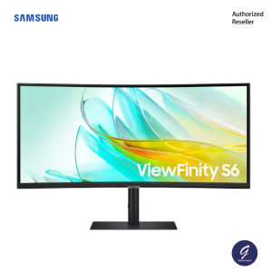 Samsung 34" LS34C650UAEXXP View Finity S6 UWQHD Curved Monitor | VA Panel | 100Hz | 5ms