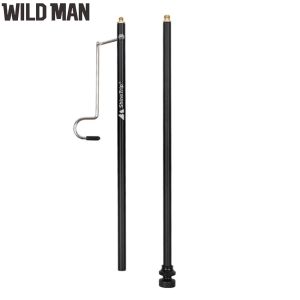 Adjustable Aluminum Alloy Camping Lantern Stand with Detachable Design for Outdoor Hiking and Camping Lighting