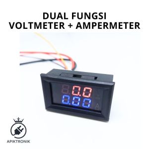 Digital Volt Meter Digital Amper Meter Volt meter dan Amper meter DC digital