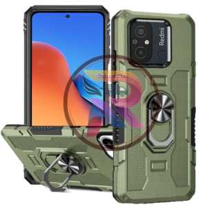 Casing HP Untuk Xiaomi Redmi 12C Case Robot Hit Eye Whit Ring Transformer Phantom Hybrit Rotasi