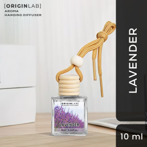 OriginLab - LAVENDER - Aroma Hanging Diffuser - Car Freshener - Odor Eliminator - Car Perfume Diffuser - Room Scents
