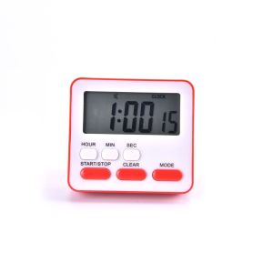 GIGBM Mute Multifunctional Countdown Kitchen Accessory Cooking LCD Digital Display With Flashing Light Alarm Clock Stopwatch Kitchen Timer