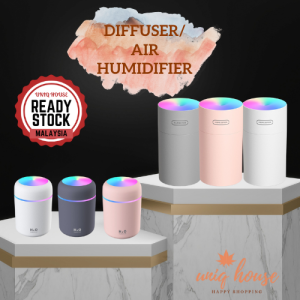 USB Colorful Air Humidifier Aroma Essential Oil Diffuser Ultrasonic Mist LED Night Light Purifier