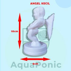 Hiasan Gelembung Udara Aerator Aquarium Model Malaikat Angel Size Kecil Besar Small Large Berkualitas COD | Malekat | Malaekat