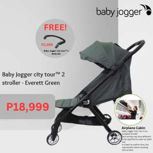 Baby Jogger Stroller City Tour 2 - with (FREE ITEM BELLY BAR )