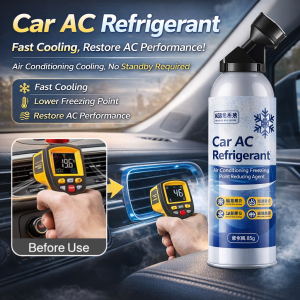Car AC Refrigerant Car Air Conditioning Freezing Summer Car Instant  Cooling Agent Eco-Friendly 汽车空调制冷剂
