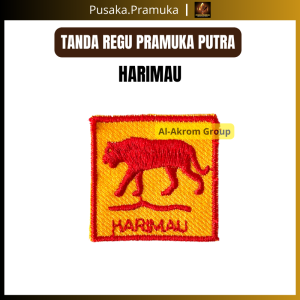 Bet Tanda Regu Pramuka Bordir Putra Putri