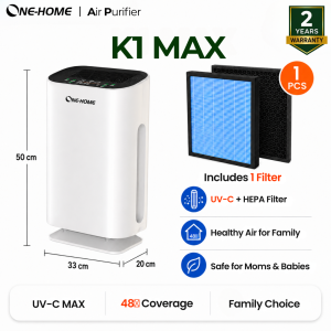ONE HOME Air Purifier Negative Ion UV Air Purifier HEPA Filter Pet Care PM2.5 Filter Home Appliance