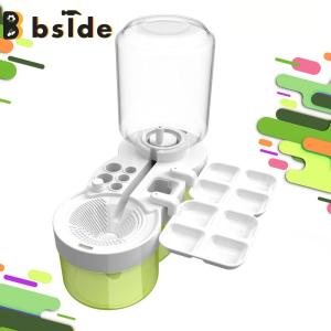 [Bside Tool Store] Paint Brush Rinsing System for Water-Based and Acrylic Paints Effective Brush Cleaning Solution for Wall and Ceiling Painting