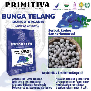 Pil Bunga Telang Herbal 100% High Quallity - Organik