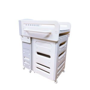 RaaB Family™ Baby Diaper Changing Table Station with Latex Mattress and Spacious Storage