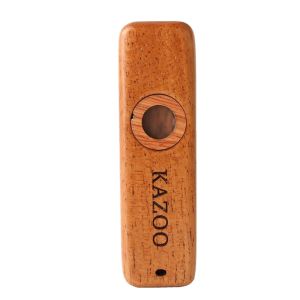 YANGS Wooden Wooden Kazoo With Lanyards Instruments Musical Instruments Flutes Professional Performce Learn Easily Lightweight Accompaniment Kazoo Music Gift