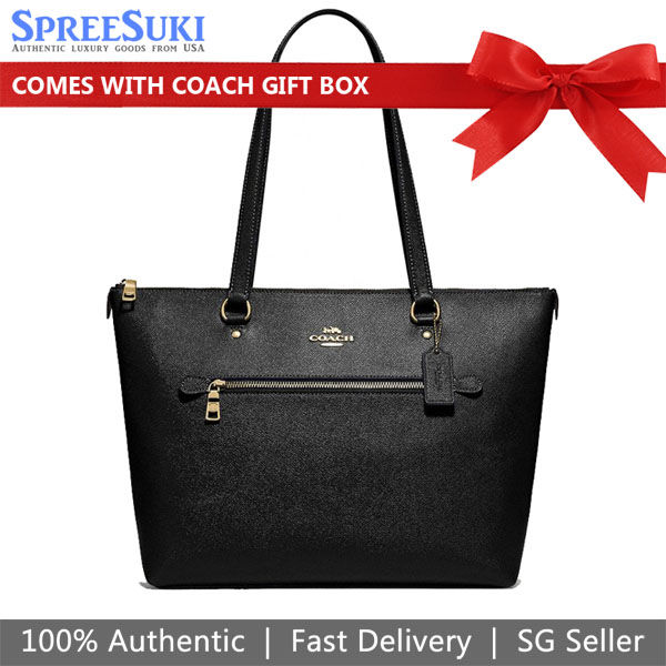 Coach Gallery on sale Tote Black (F79608)