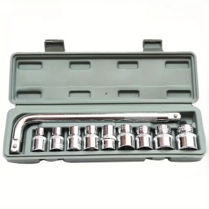 10PCS Socket Wrench Set  L-shaped Socket Wrench Kit Motorcycle Automotive Repairing Hand Tool Set