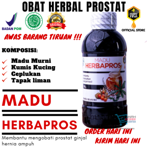 Madu Herbapros Original Obat Prostat alami
