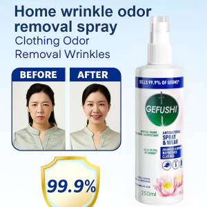 250ML Wrinkle Removal Deodorizing Clothes Spray Effective Disinfection Multifunctional Household Care Spray