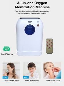 DZ-1B Oxygen Generator Oxygen Supply Mechine Oxygen Concentrator 1 to 7 Litre 93% Oxygen Concentrator