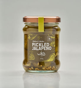 พริกจาลาปิโน่ดองในน้ำส้มสายชู PICKLED GREEN BELL PEPPER (200G)