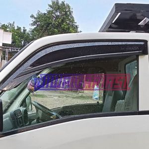 2 Pcs Talang Air Isuzu Traga Model Giga List Carbon Harga Murah Sepasang