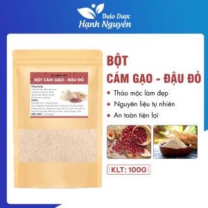 Bột cam thảo đậu đỏ 100g nguyên chất dưỡng trắng da tẩy da chết làm sạch sâu mờ thâm
