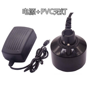 12 ไฟหลากสี 20MM เครื่องสร้างหมอก ปริมาณหมอกสูง เครื่องพ่นหมอกอัลตราโซนิก หัวหมอกสำหรับการจัดสวน บอนไซ ตู้ปลา การทำให้ความชื้น