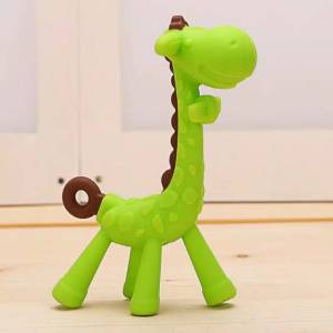 COD paket 4 TEETHER JERAPAH MAINAN GIGITAN BAYI GIRAFFE SAMA SEPERTI BRAND ANGE