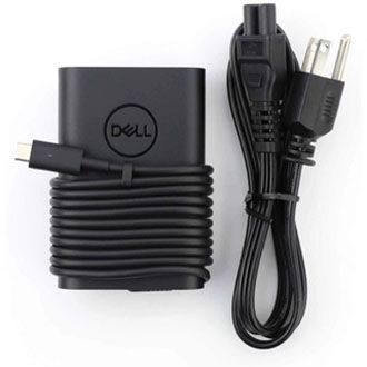 New Dell Laptop Charger 65W(Watt) AC Power Adapter With Type c(USB-C/USBC)  Tip Include Power Cord For XPS 12, 9250 XPS 13 9350 9380, Latitude 7370