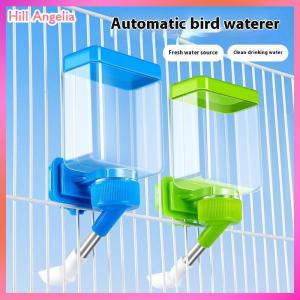 [Hill Angelia] Bird Automatic Water Dispenser Cage Hanging Water Dispenser Easy To Clean Install Pets Water Dispensers Bird Cage Accessories