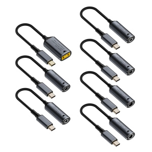 Powerful 140W USB C PD Adapter Cable DC5v9v20v Automatic Recognitionfor Fast Charging For Laptops Tablets and More