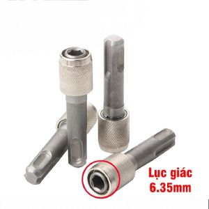 Đầu Nối Chuyển Đổi Mũi Khoan Chân Lục Giác 1/4 Đầu Ngậm Có Bi Ấn Giữ Chuyên Dụng