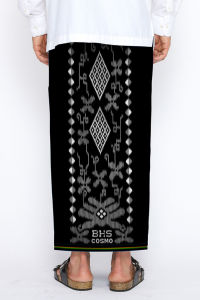 Sarung BHS COSMO ORIGINAL Motif Polos Tumpal Warna Mewah Atlas Premium Behaestex TERBARU TERMURAH