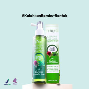 LORE Intensive Hair Loss Treatment - Hair Tonic Perawatan Rambut Rontok Parah Mengatasi Kerontokan