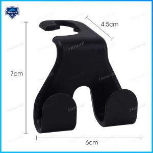 Cartoon Double Head Hooks Upgrade Car Rear Seat Hanging Holder Interior Hook