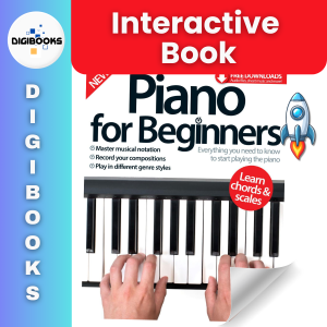 Piano for Beginners - DIGIBOOKS (Animated & Interactive Digital Book)