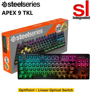 SteelSeries Apex 9 TKL Linear OptiPoint Optical Switches Tenkeyless Gaming Keyboard
