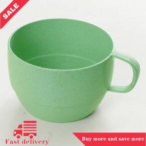 [COD]Flash Delivery Nordic Style Plastic Tea Cup Coffee Tea Milk Drink Cup Eco-friendly Reusable Wheat Straw Cup Travel Bathroom Toothbrush Cup
